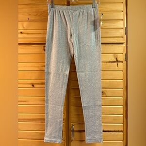 Ambiance Apparel Gray Leggings, Size L